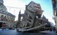 Collapsed building